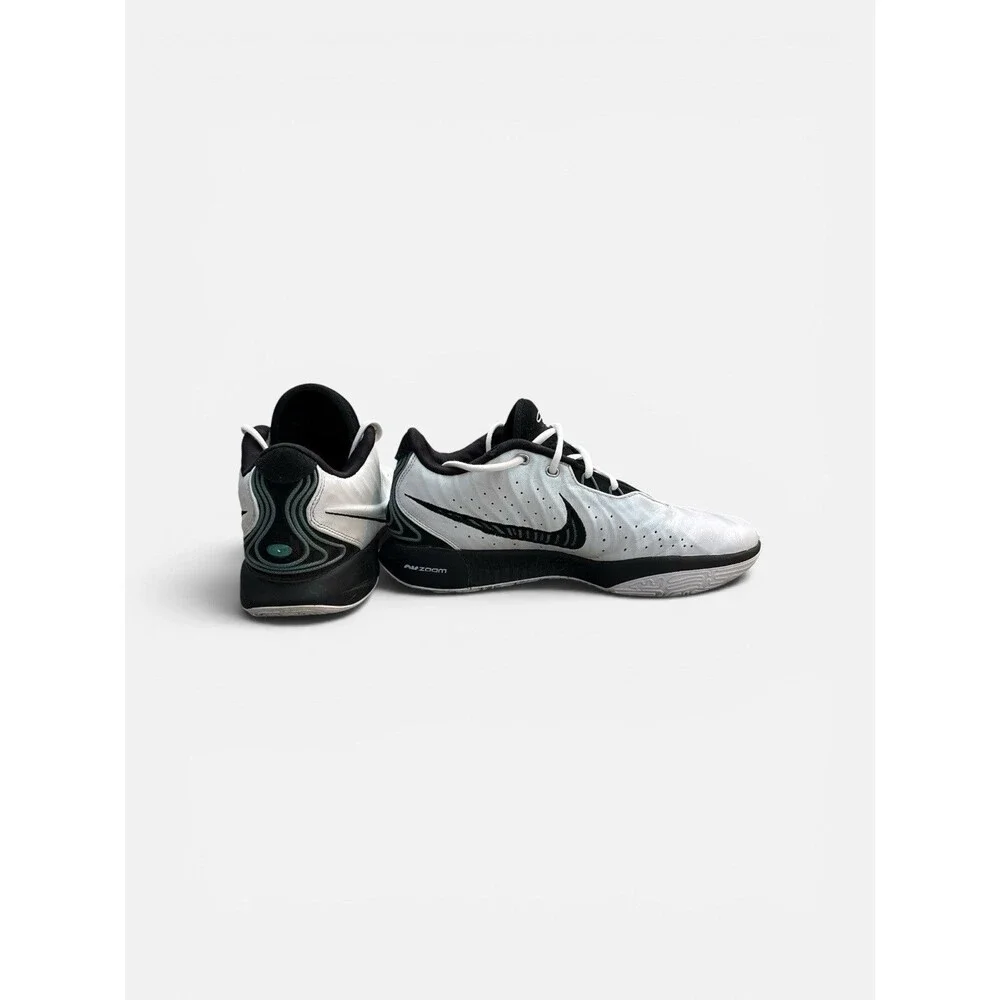 Nike LeBron 21 Conchiolin Mens Size 10.5 White Black Basketball Shoes Sneakers